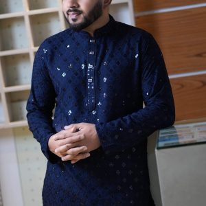 Indian Sequnce- Navy Blue Colour