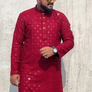 Indian Sequnce- Maroon Colour